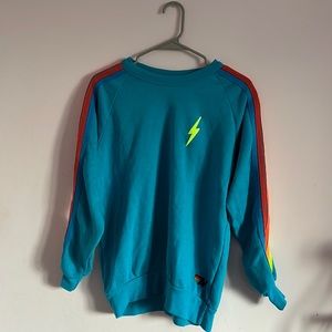 Aviator Nation 5 Stripe crewneck sweatshirt